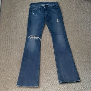 7 for all mankind, size 25, bootcut